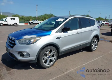 2017 Ford Escape Se z USA, uszkodzony, nr VIN 1FMCU0G97HUE37306